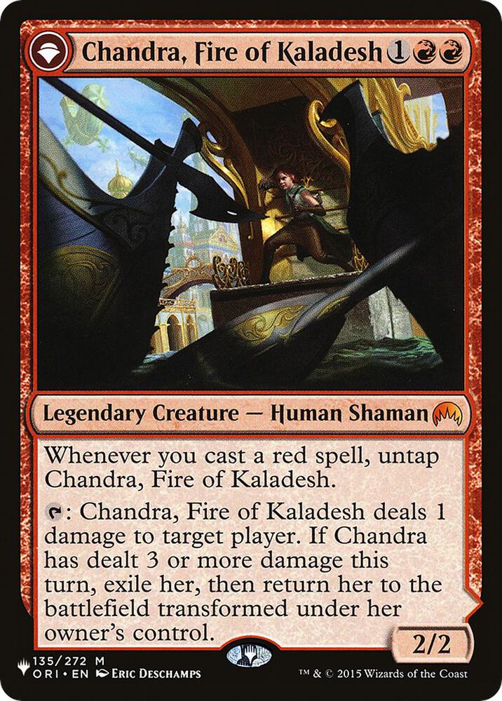Chandra, Fire of Kaladesh (135) [The List]