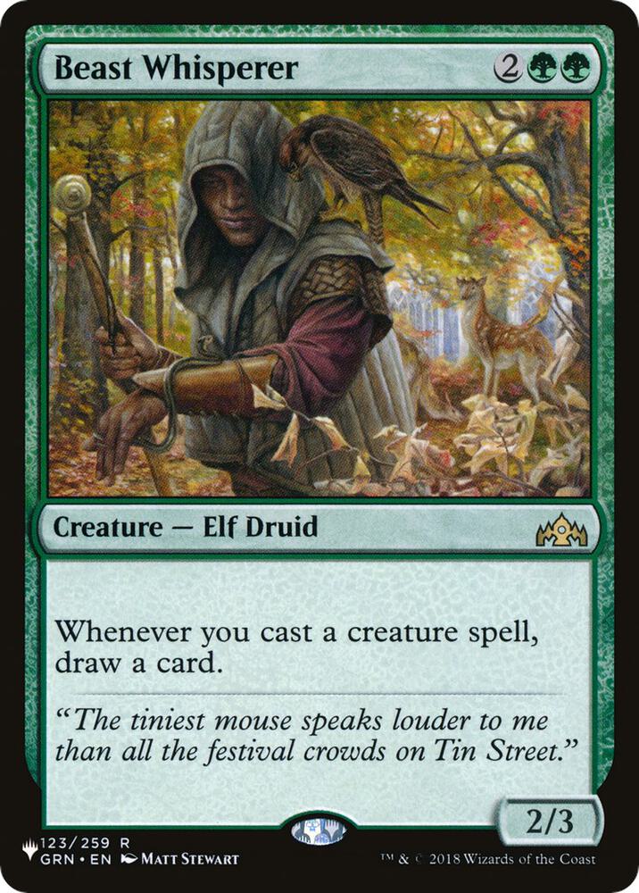 Beast Whisperer (123) [The List]