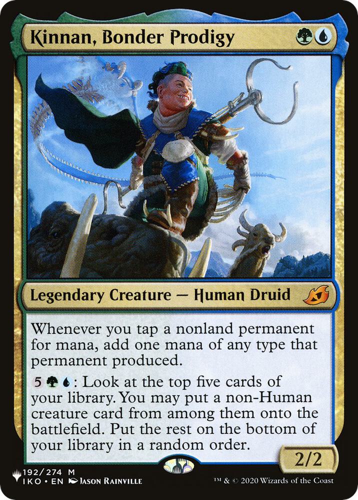 Kinnan, Bonder Prodigy (192) [The List]
