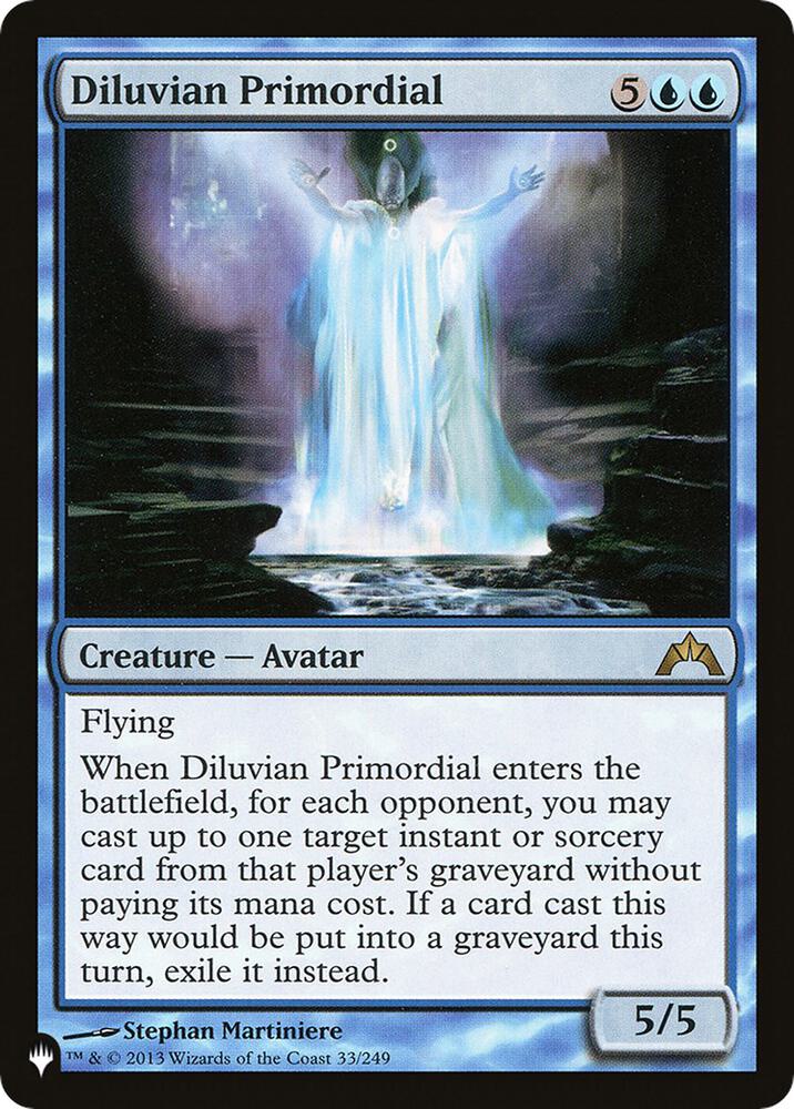 Diluvian Primordial (33) [The List]