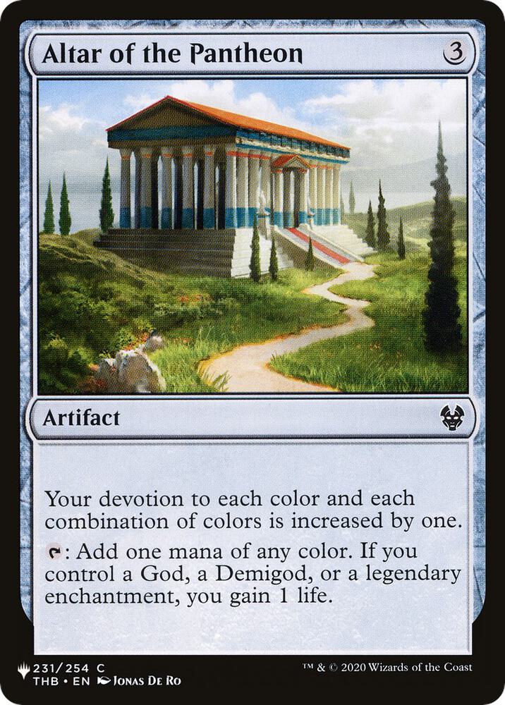 Altar of the Pantheon (231) [The List]