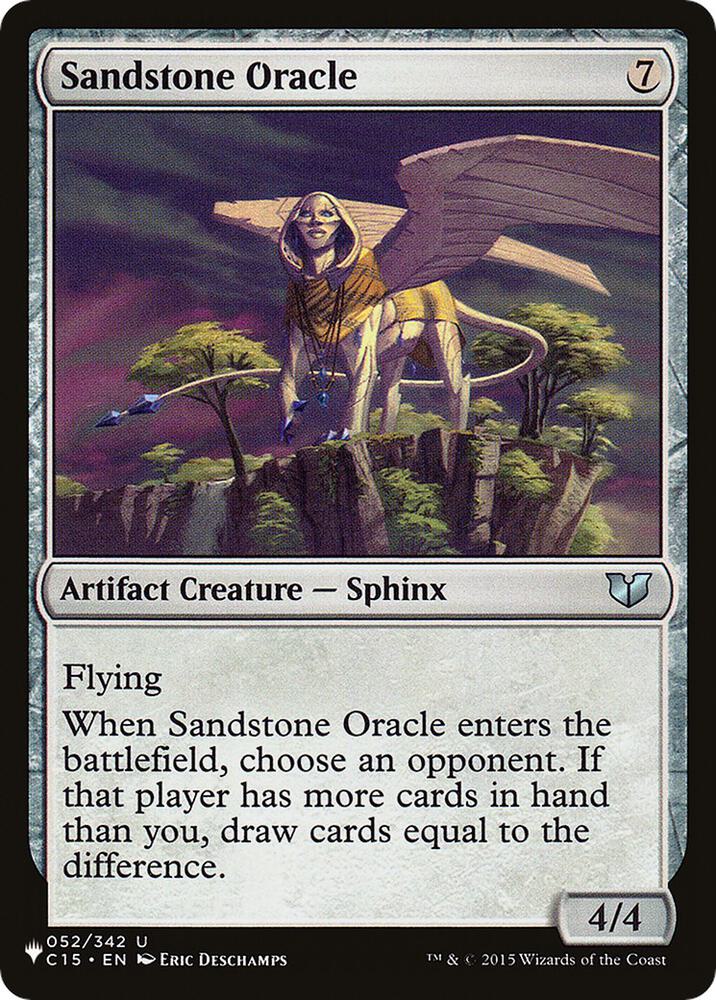 Sandstone Oracle (C15) (52) [The List]
