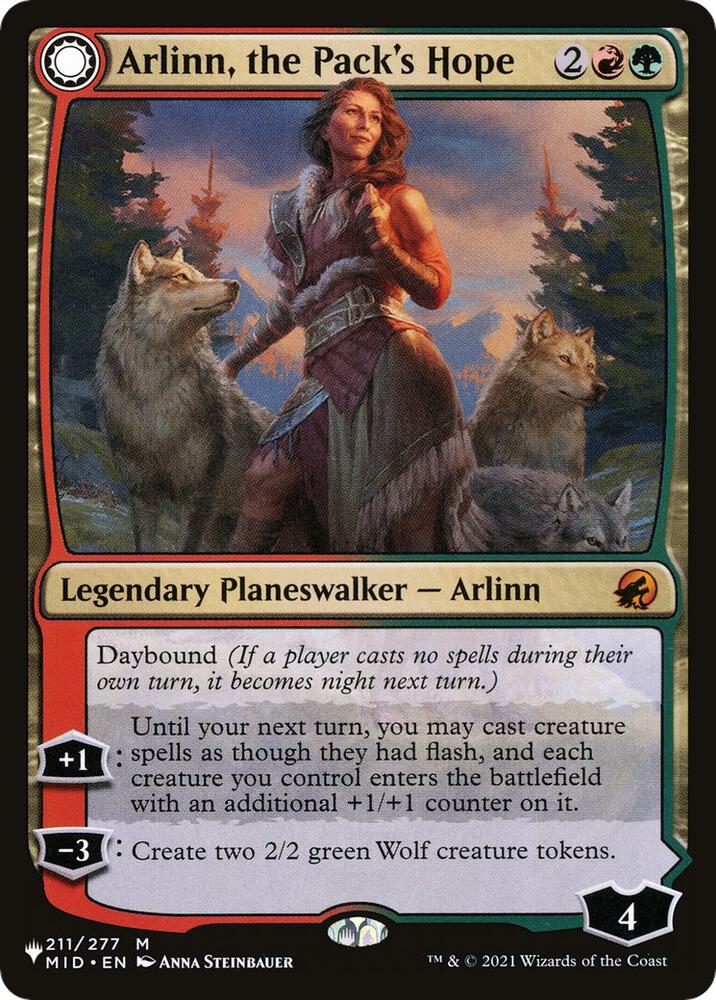 Arlinn, the Pack's Hope (211) [The List]