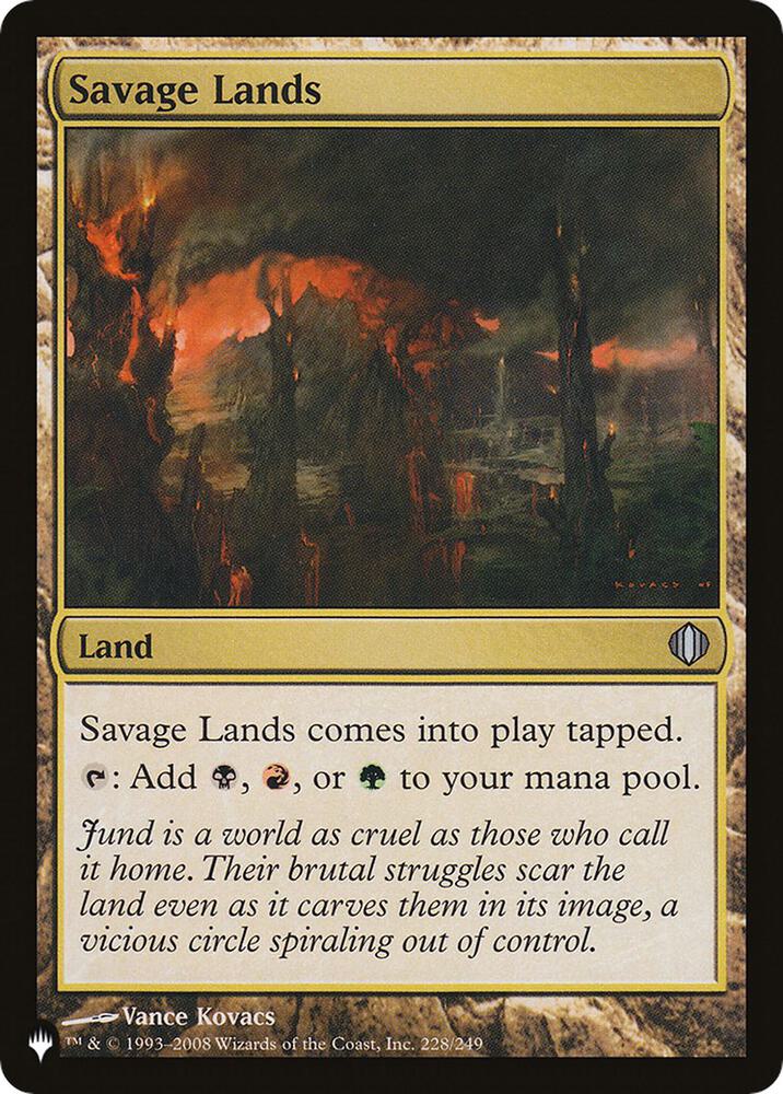 Savage Lands (228) [The List]