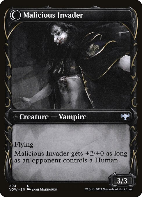 Innocent Traveler (Showcase) (294) [Innistrad: Crimson Vow] [Showcase] Reverse