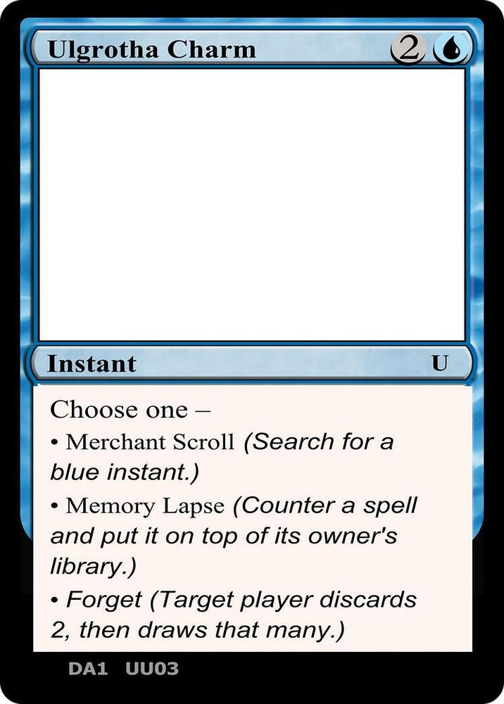 Ulgrotha Charm [Un-Known Event Playtest Cards]
