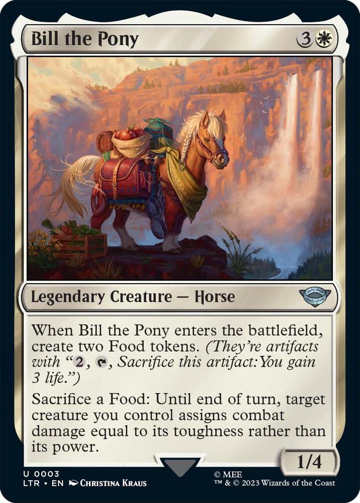 Bill the Pony (3) [The Lord of the Rings: Tales of Middle-earth]