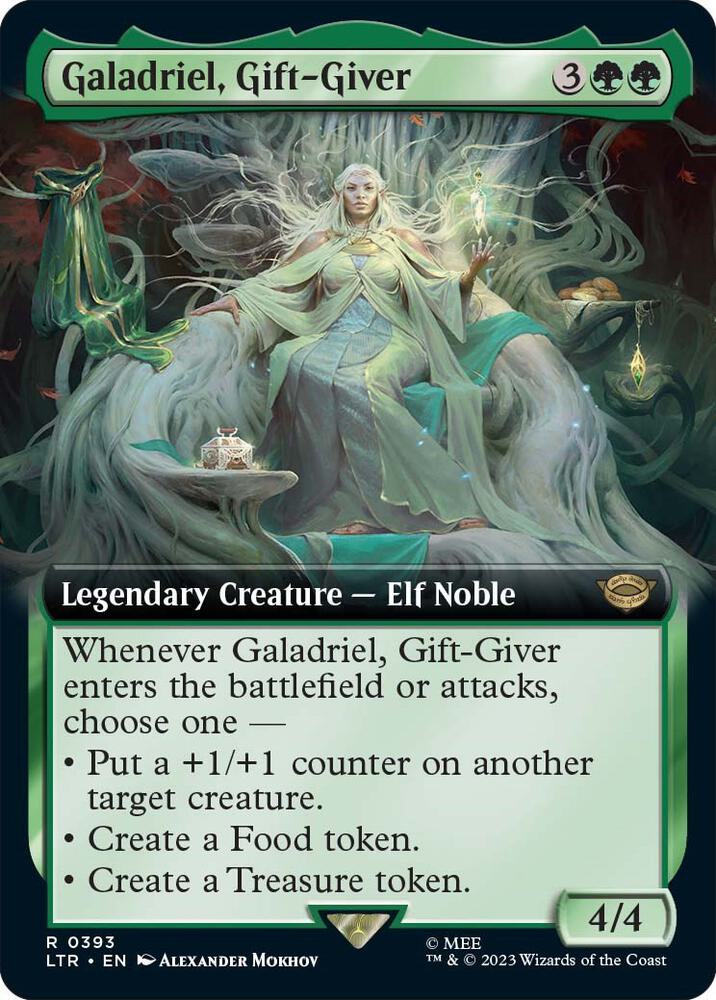 Galadriel, Gift-Giver (Extended Art) (393) [The Lord of the Rings: Tales of Middle-earth] [Extended Art]