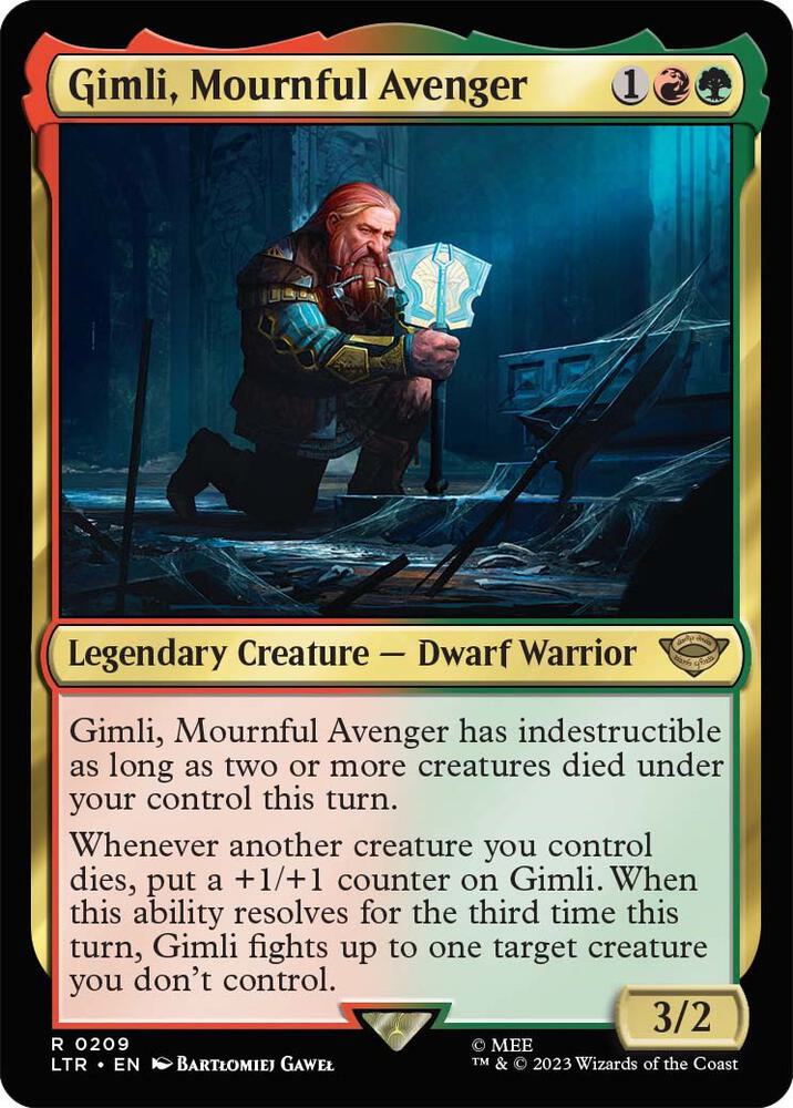 Gimli, Mournful Avenger (209) [The Lord of the Rings: Tales of Middle-earth]