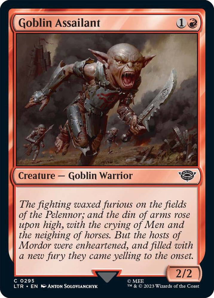 Goblin Assailant (295) [The Lord of the Rings: Tales of Middle-earth]