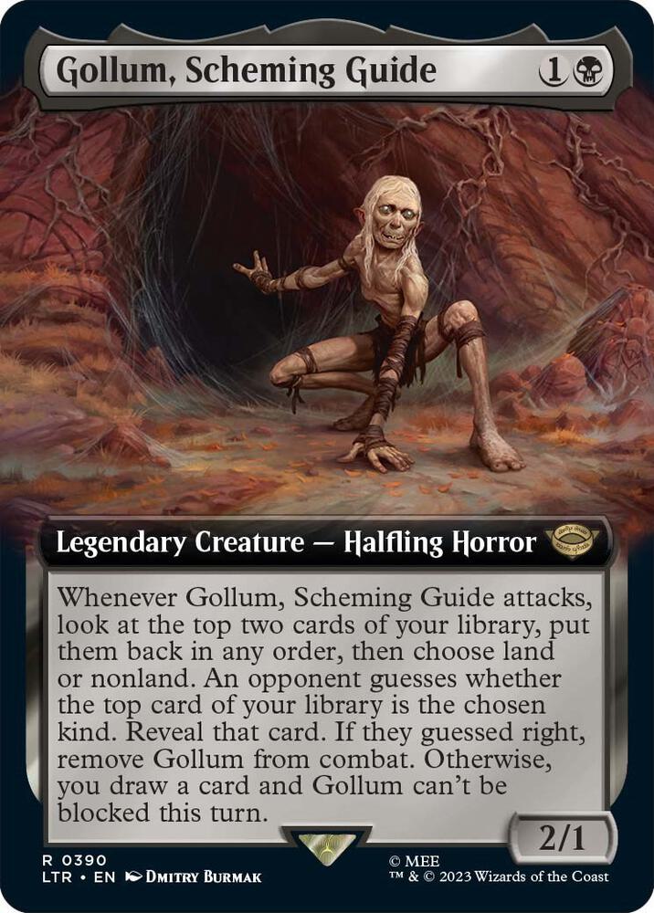 Gollum, Scheming Guide (Extended Art) (390) [The Lord of the Rings: Tales of Middle-earth] [Extended Art]