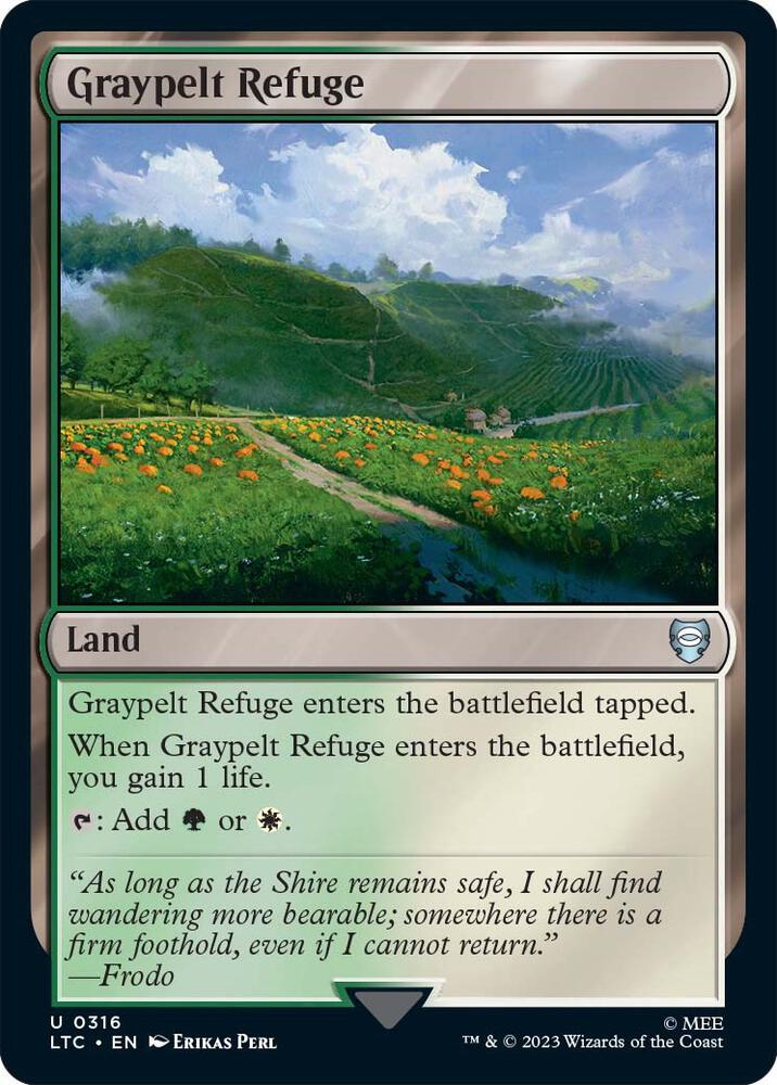 Graypelt Refuge (316) [Tales of Middle-earth Commander]
