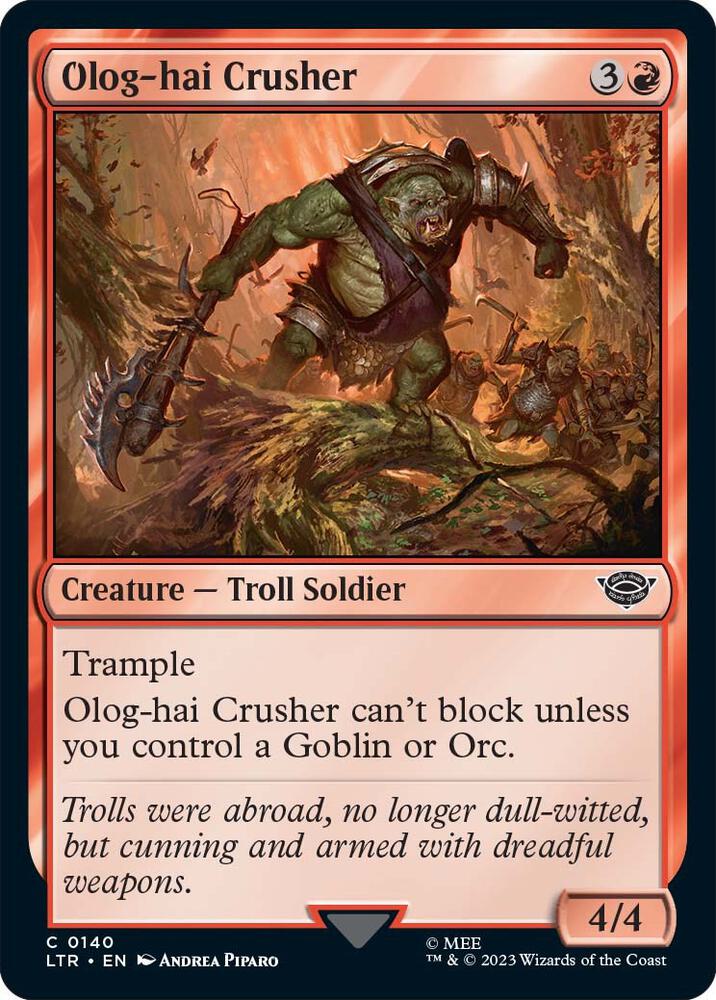 Olog-Hai Crusher (140) [The Lord of the Rings: Tales of Middle-earth]
