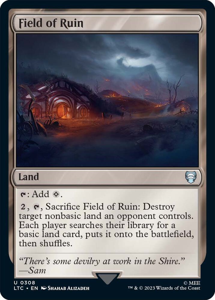 Field of Ruin (308) [Tales of Middle-earth Commander]