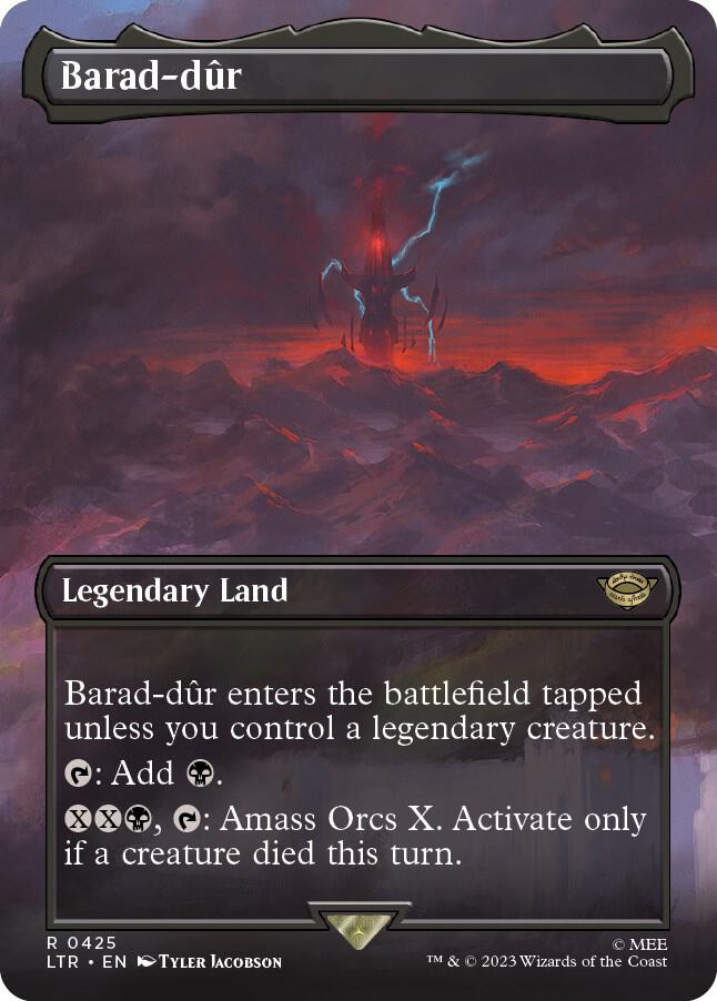 Barad-dur (0425) (Borderless) [The Lord of the Rings: Tales of Middle-earth] [Borderless]