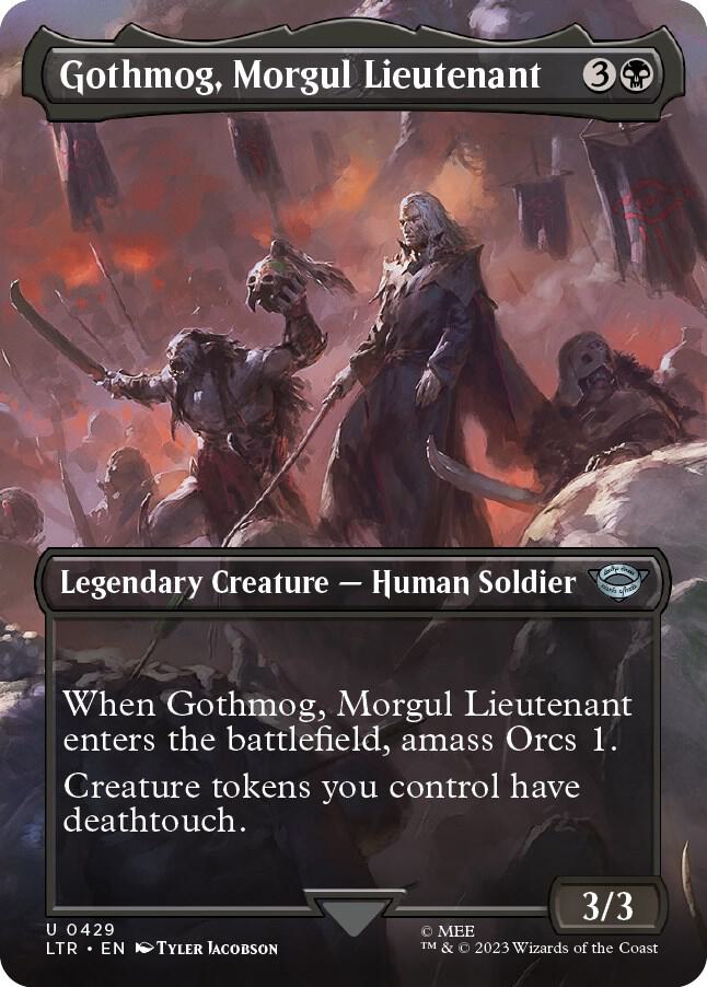 Gothmog, Morgul Lieutenant (Borderless) (429) [The Lord of the Rings: Tales of Middle-earth] [Borderless]