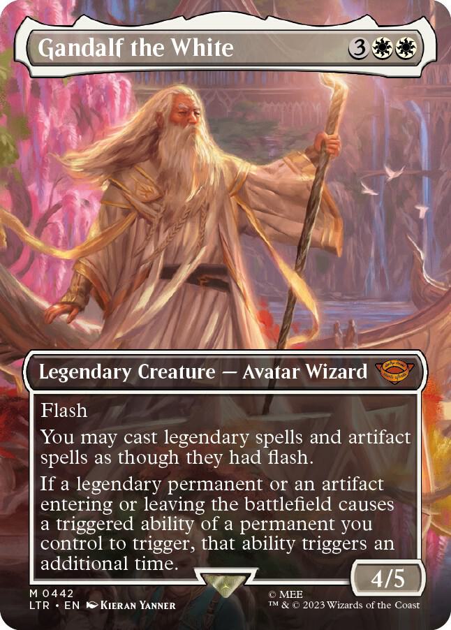 Gandalf the White (Borderless) (442) [The Lord of the Rings: Tales of Middle-earth] [Borderless]