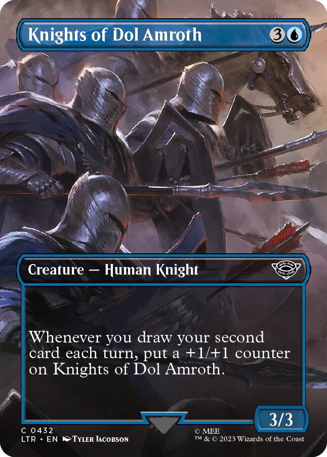 Knights of Dol Amroth (Borderless) (432) [The Lord of the Rings: Tales of Middle-earth] [Borderless]