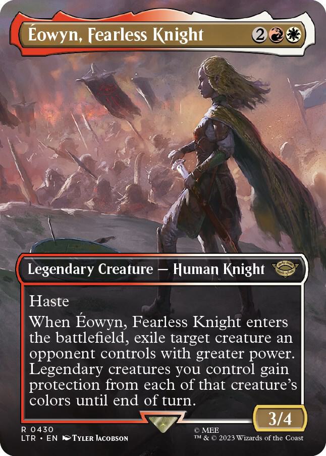 Eowyn, Fearless Knight (Borderless) (430) [The Lord of the Rings: Tales of Middle-earth] [Borderless]