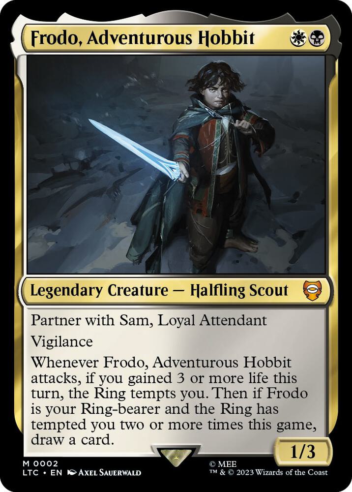 Frodo, Adventurous Hobbit (2) [Tales of Middle-earth Commander]