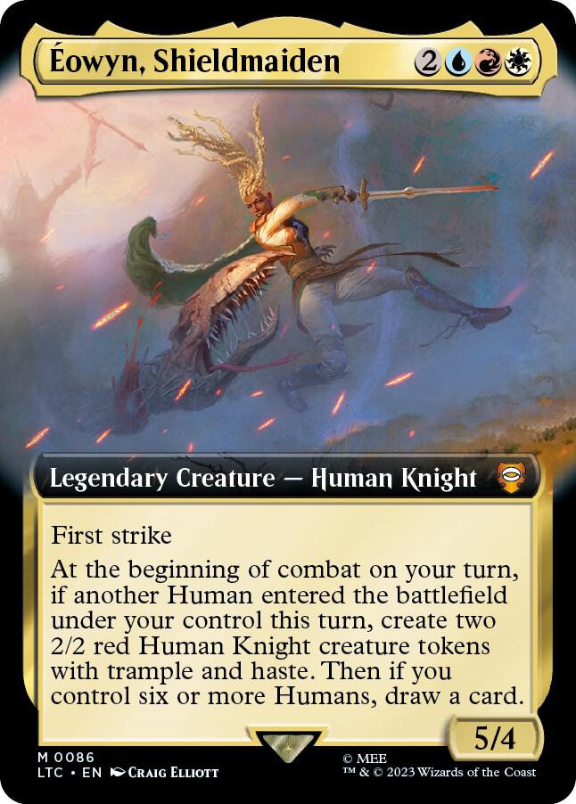 Eowyn, Shieldmaiden (Extended Art) (86) [Tales of Middle-earth Commander] [Extended Art]