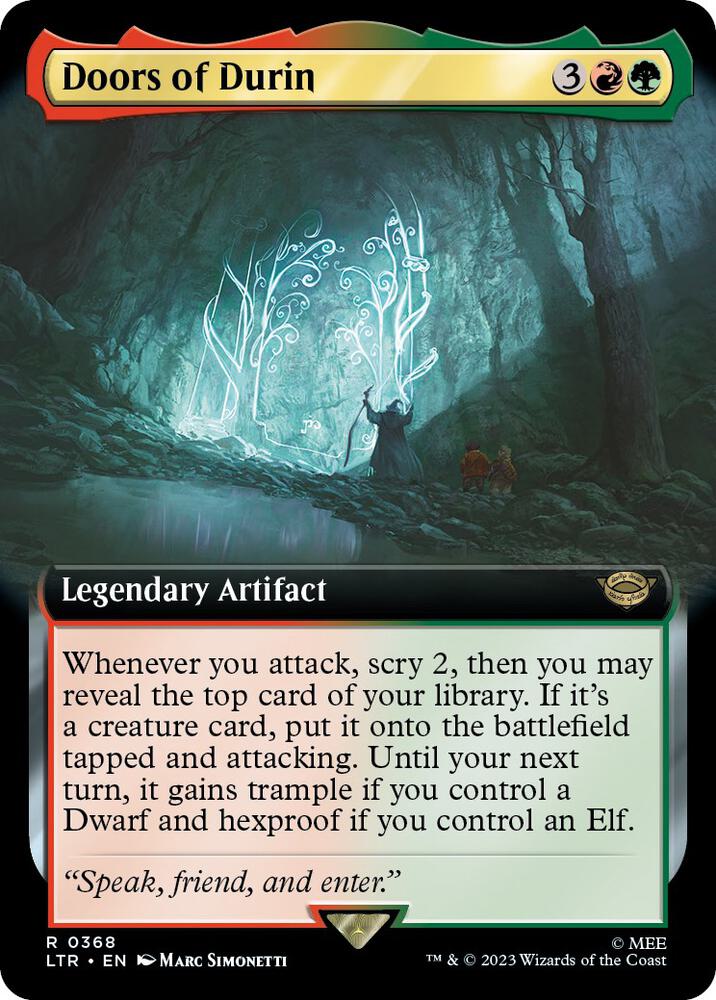 Doors of Durin (Extended Art) (368) [The Lord of the Rings: Tales of Middle-earth] [Extended Art]