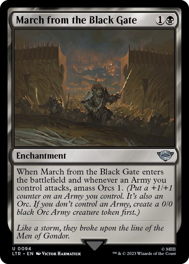 March from the Black Gate (94) [The Lord of the Rings: Tales of Middle-earth]