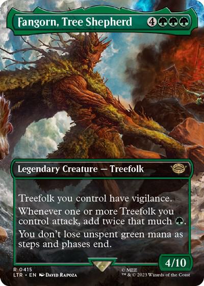 Fangorn, Tree Shepherd (Borderless) (415) [The Lord of the Rings: Tales of Middle-earth] [Borderless]
