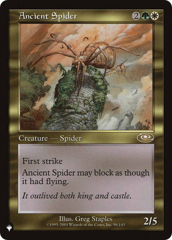Ancient Spider (96/143) [The List]
