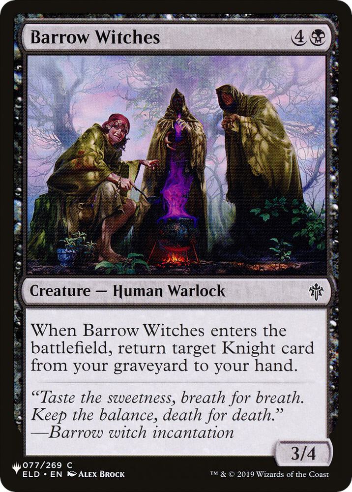 Barrow Witches (077/269) [The List]