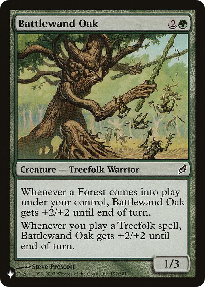 Battlewand Oak (197/301) [The List]