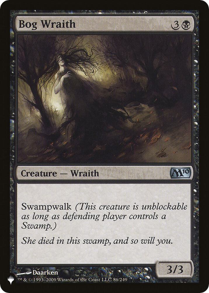 Bog Wraith (86/249) [The List]