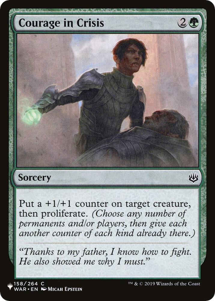 Courage in Crisis (158/264) [The List]