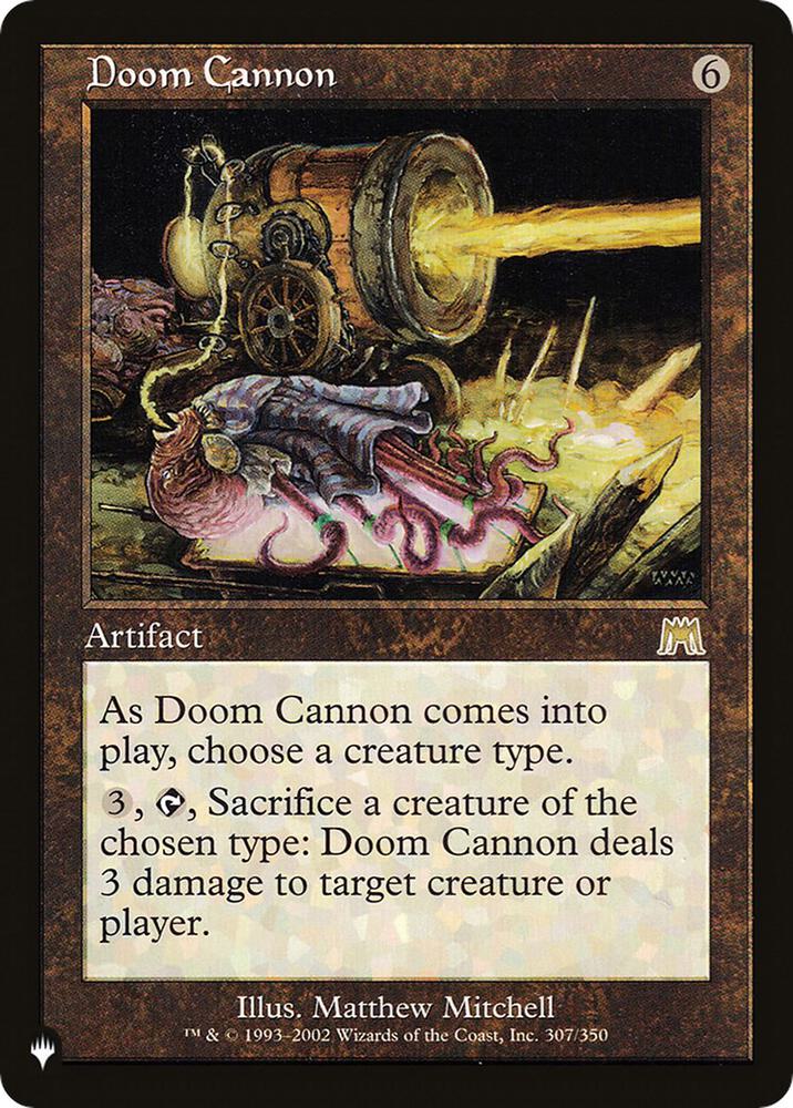 Doom Cannon (307/350) [The List]