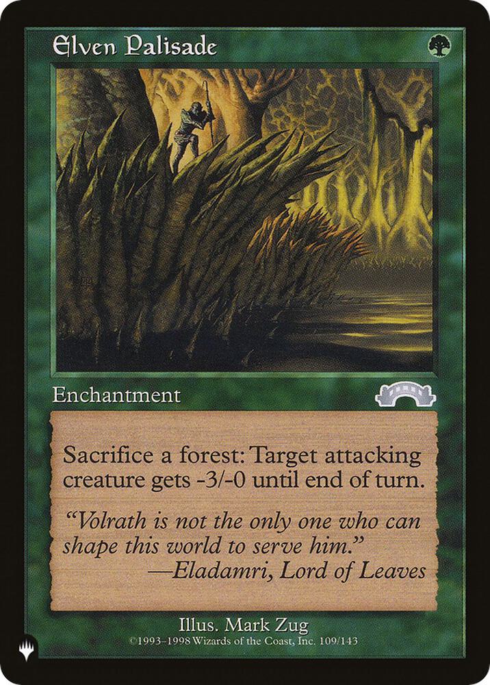 Elven Palisade (109/143) [The List]