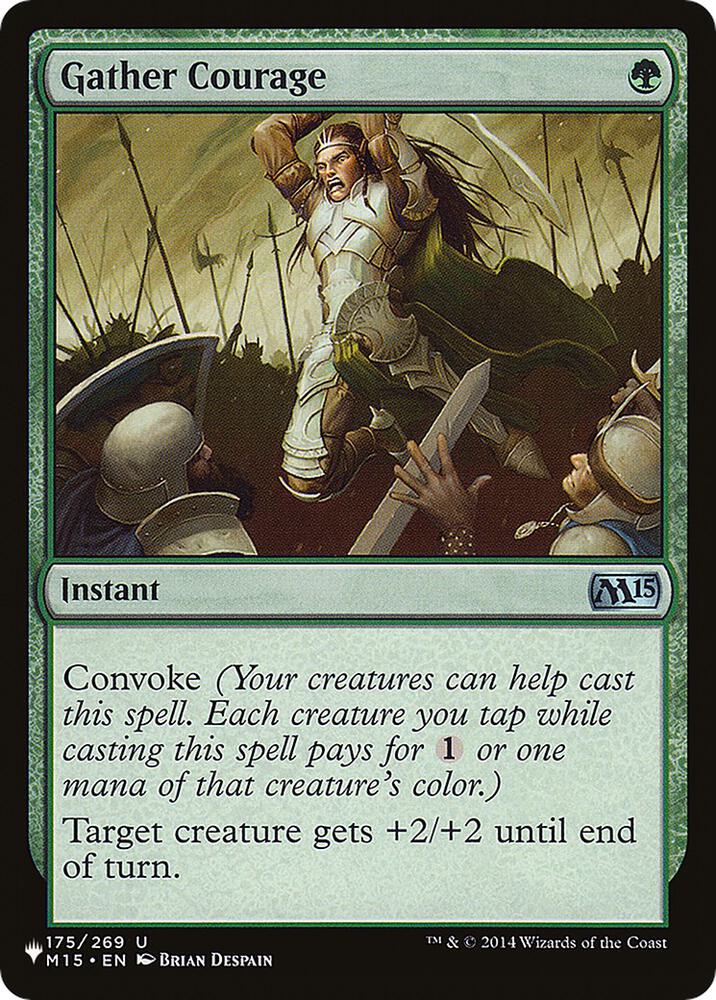 Gather Courage (175/269) [The List]