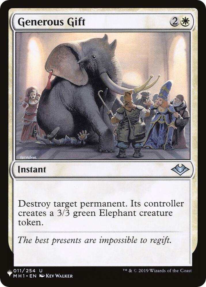 Generous Gift (011/254) [The List]