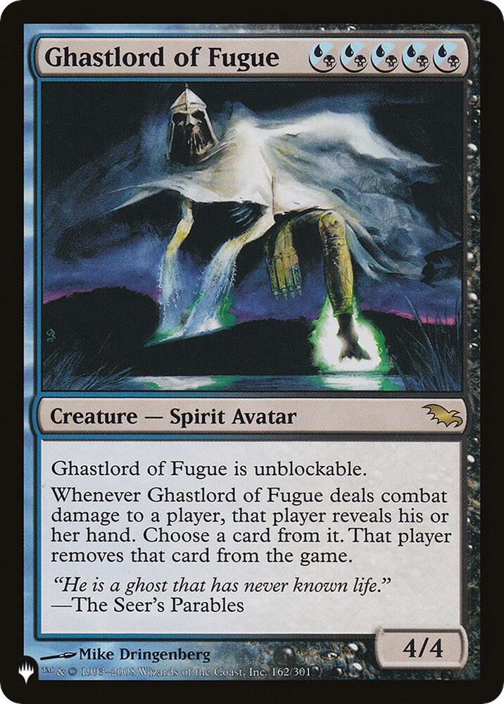 Ghastlord of Fugue (162/301) [The List]