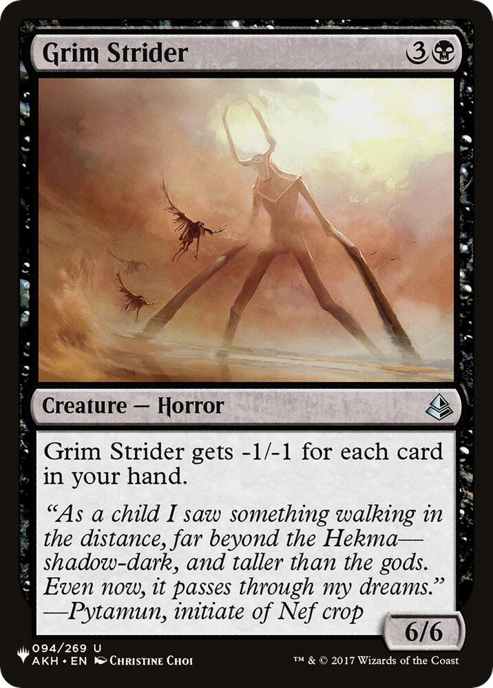 Grim Strider (094/269) [The List]