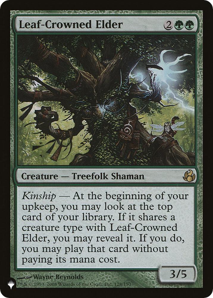 Leaf-Crowned Elder (128/150) [The List]