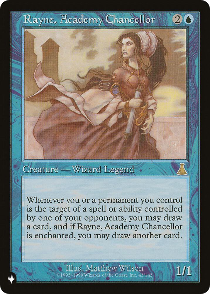 Rayne, Academy Chancellor (43/143) [The List]