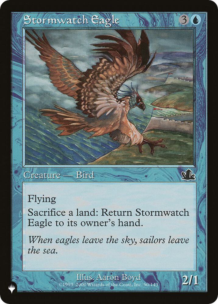 Stormwatch Eagle (50/143) [The List]
