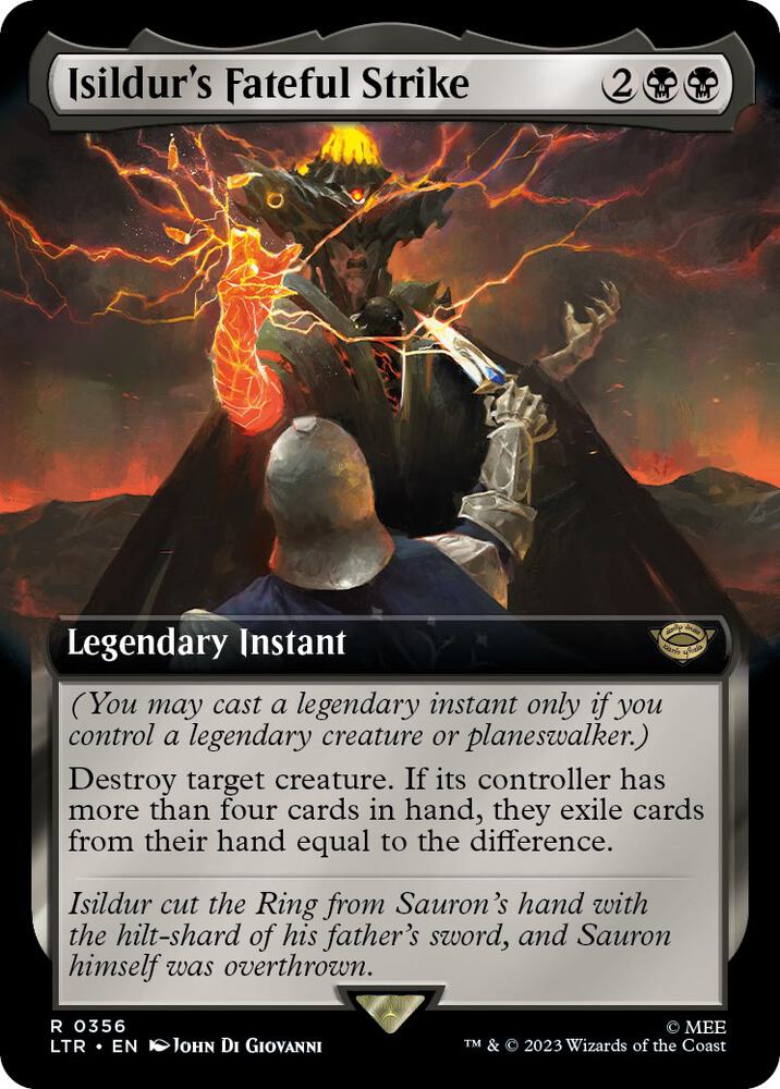 Isildur's Fateful Strike (Extended Art) (356) [The Lord of the Rings: Tales of Middle-earth] [Extended Art]
