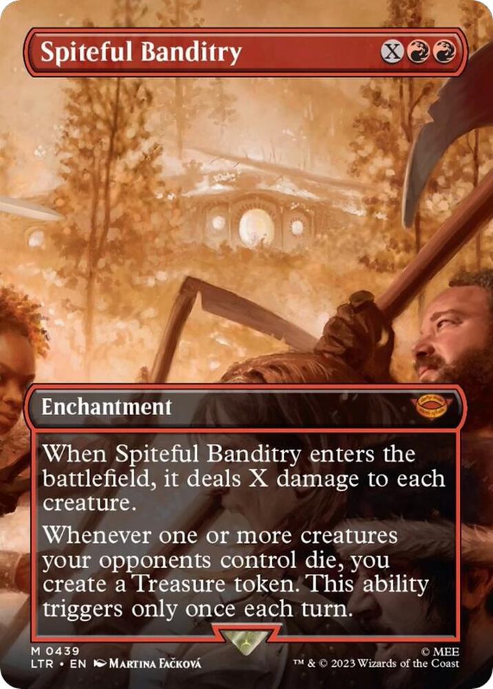Spiteful Banditry (Borderless) (439) [The Lord of the Rings: Tales of Middle-earth] [Borderless]