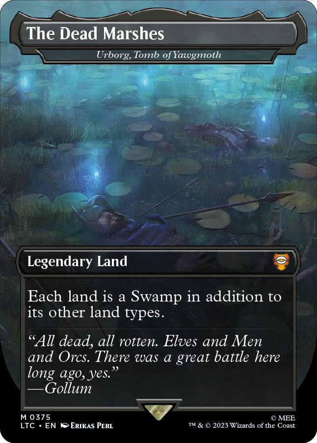 The Dead Marshes - Urborg, Tomb of Yawgmoth (375) [Tales of Middle-earth Commander] [Borderless]