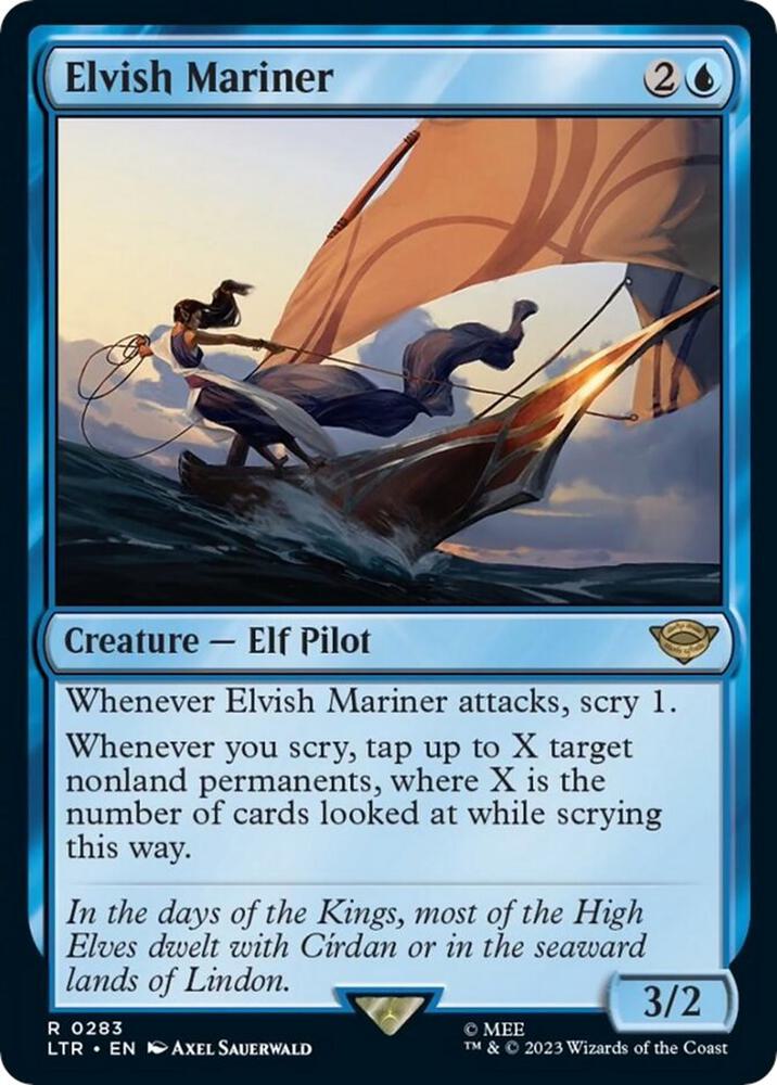 Elvish Mariner (283) [The Lord of the Rings: Tales of Middle-earth]