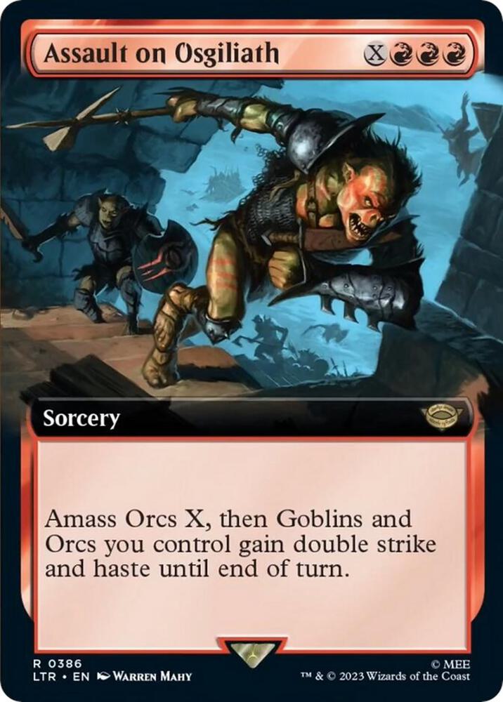 Assault on Osgiliath (Extended Art) (386) [The Lord of the Rings: Tales of Middle-earth] [Extended Art]