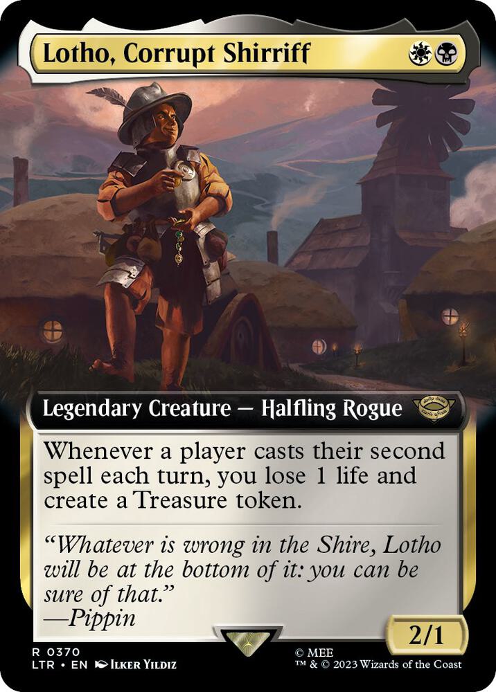 Lotho, Corrupt Shirriff (Extended Art) (370) [The Lord of the Rings: Tales of Middle-earth] [Extended Art]
