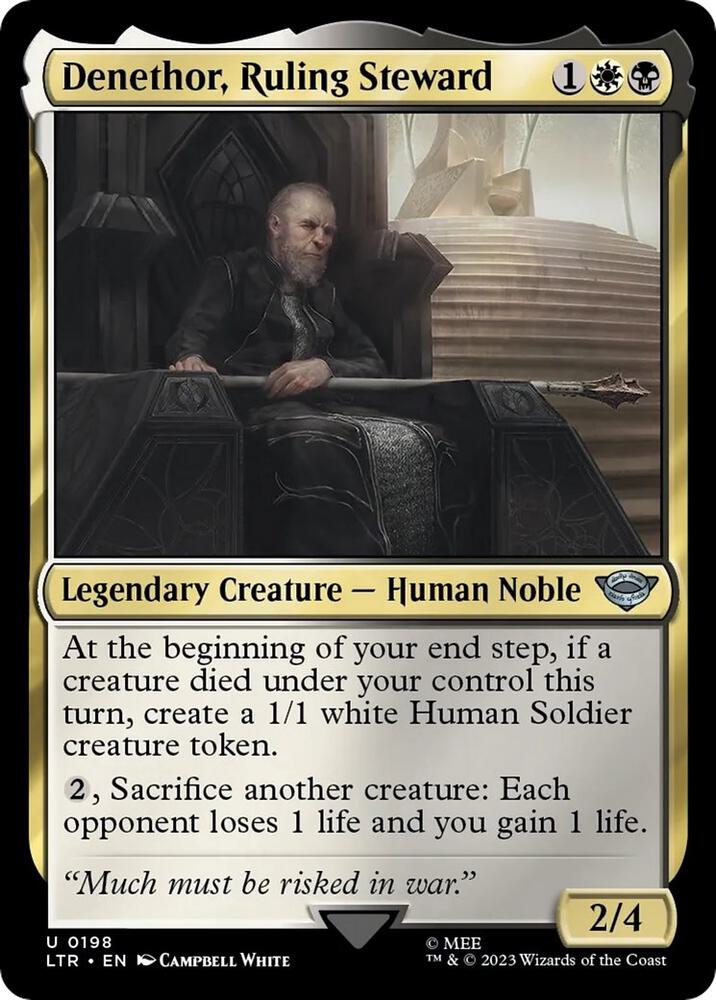 Denethor, Ruling Steward (198) [The Lord of the Rings: Tales of Middle-earth]