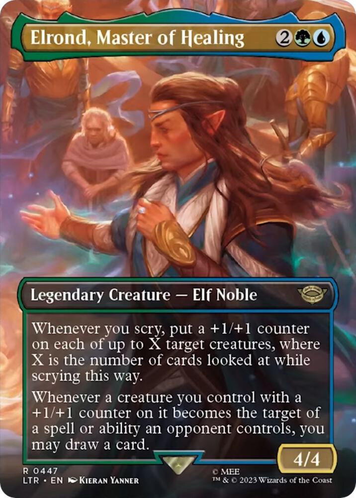 Elrond, Master of Healing (Borderless) (447) [The Lord of the Rings: Tales of Middle-earth] [Borderless]